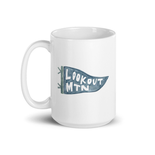 pennant flag mug (15oz.)