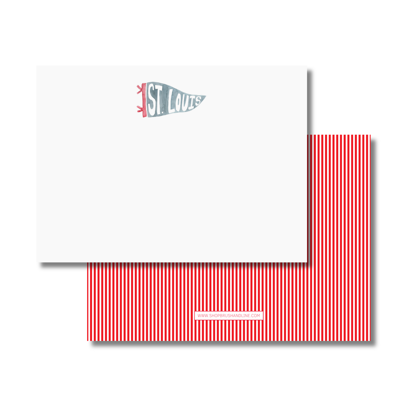 st. louis flat note cards (set of 20)