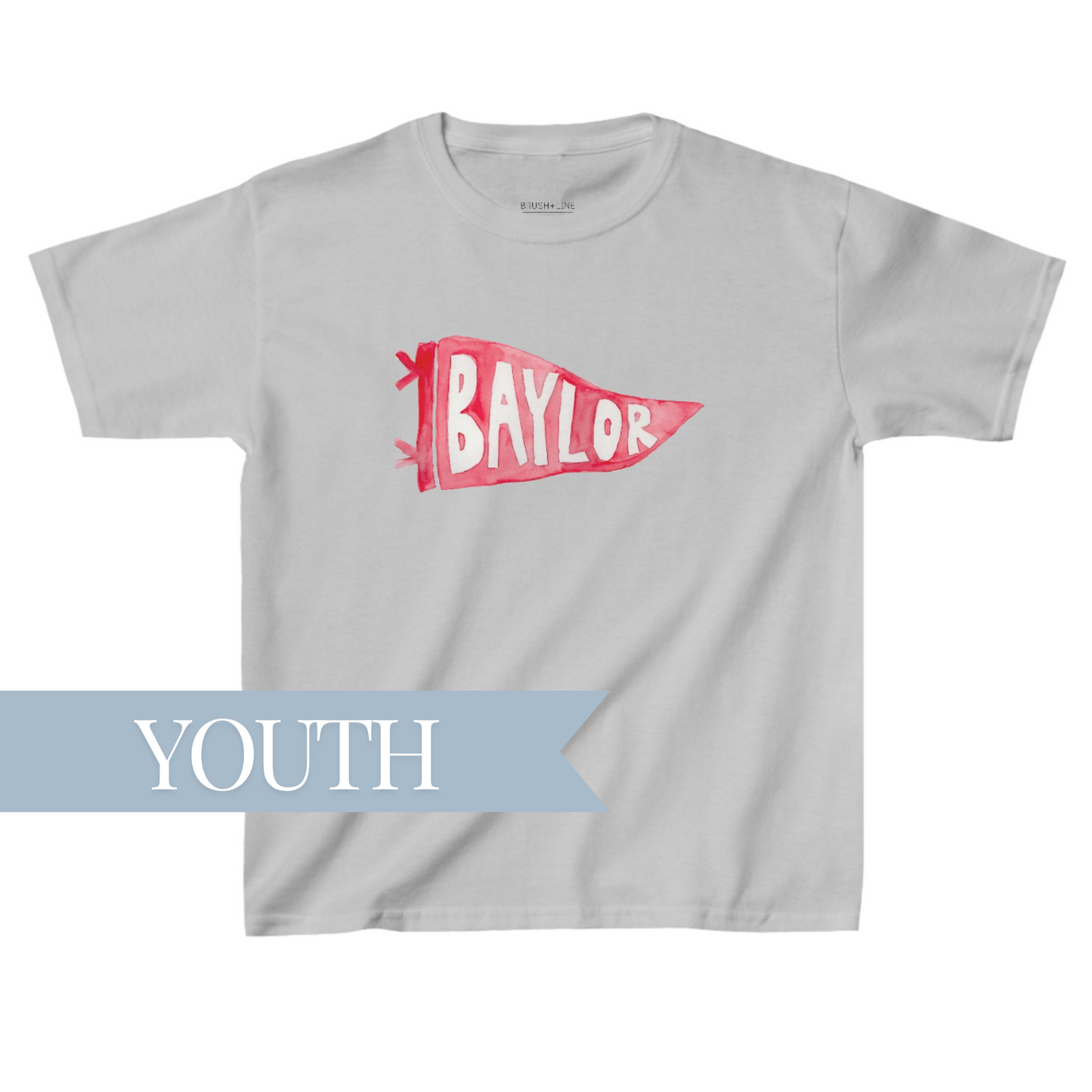 youth baylor flag t-shirt