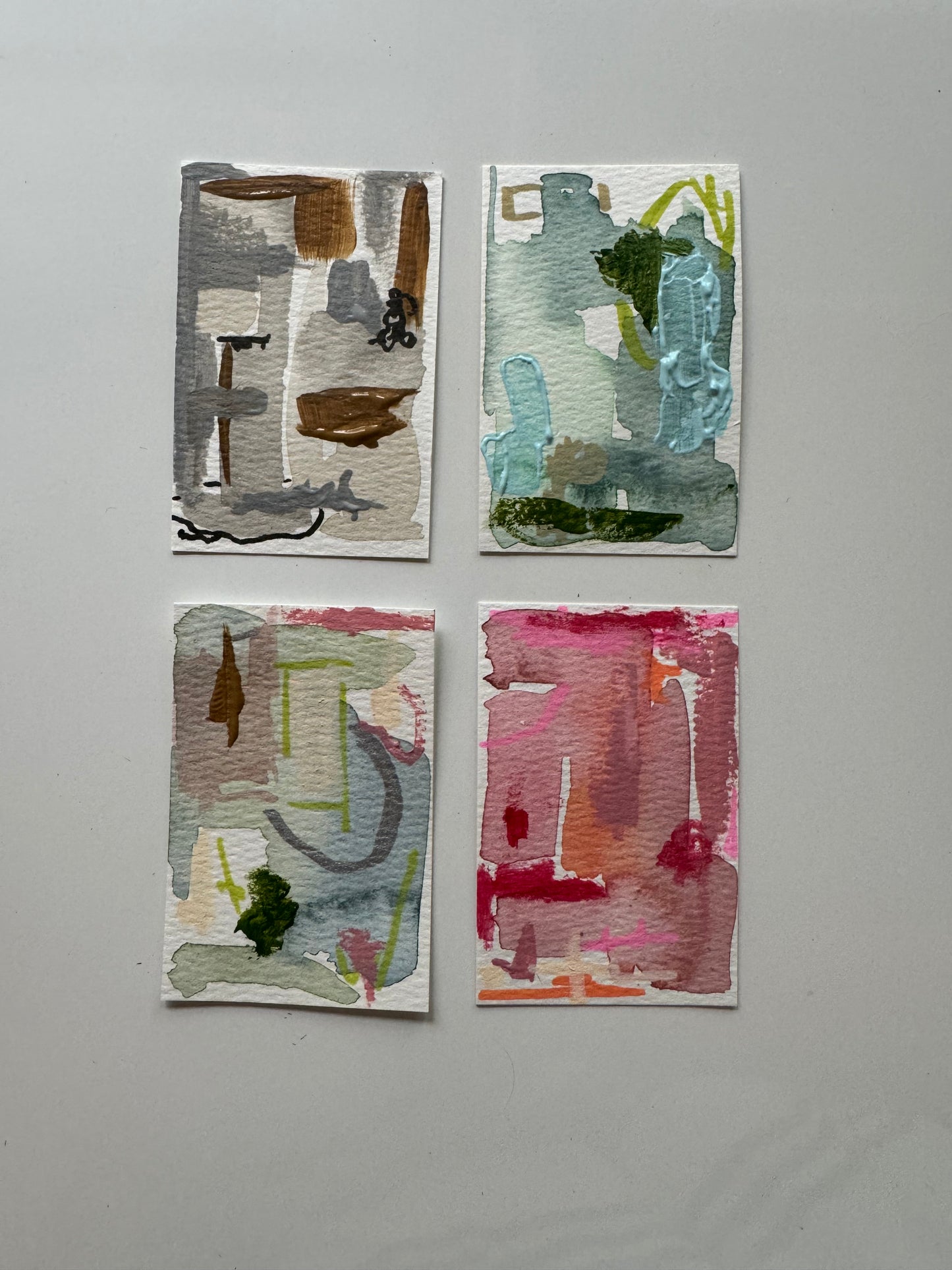 original 2x3” abstract