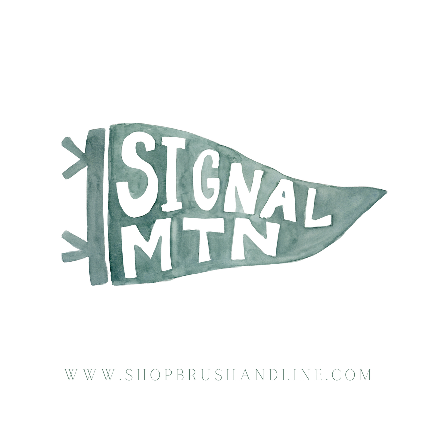 pennant flag notepad