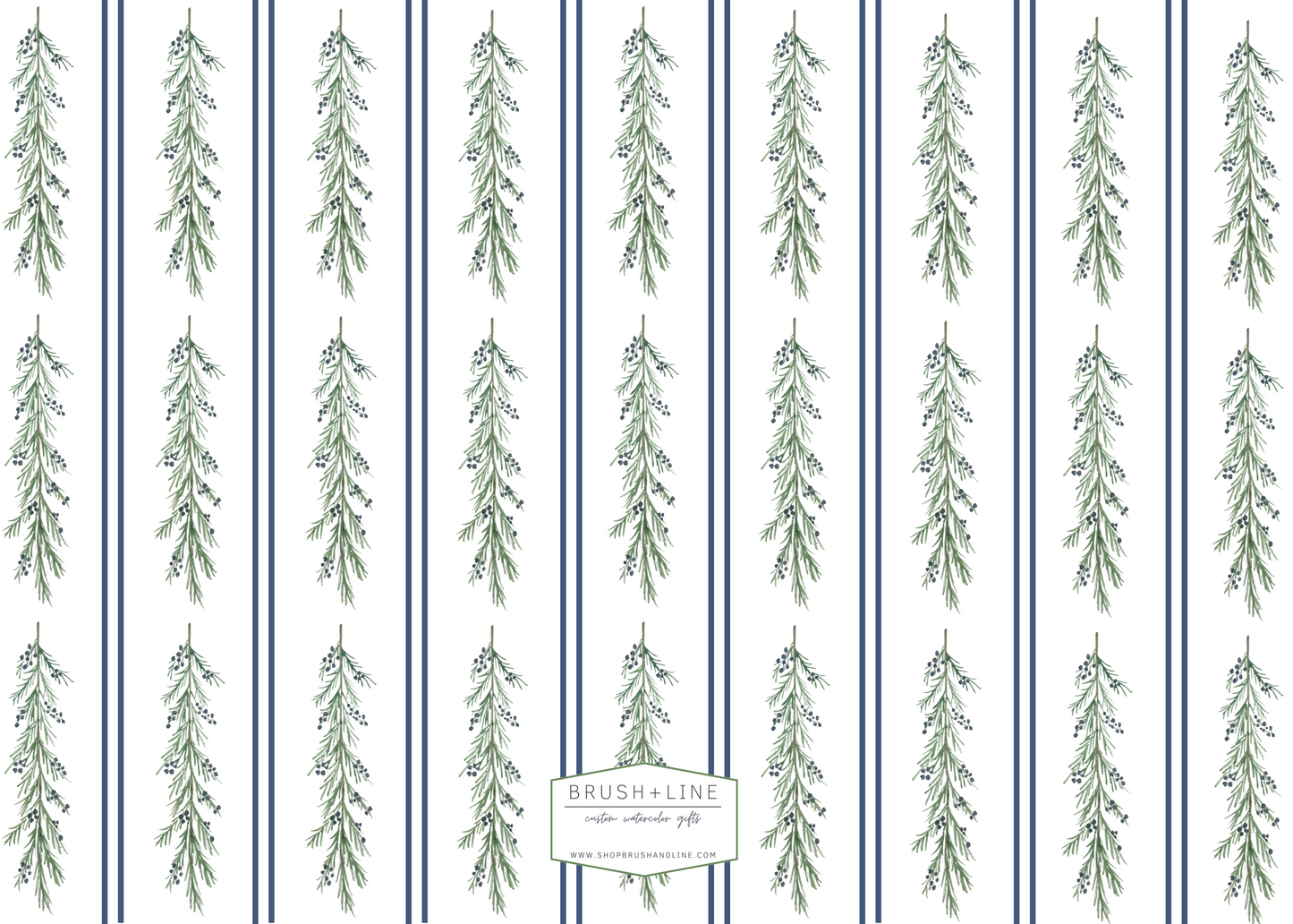 1:1 fully custom designed holiday card