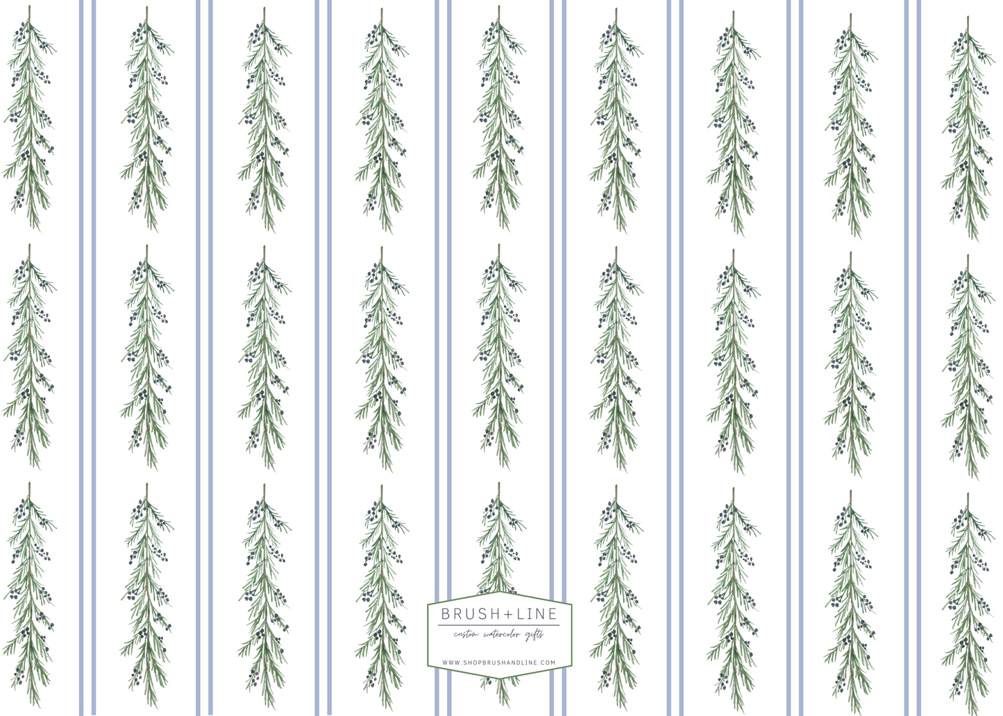 1:1 fully custom designed holiday card