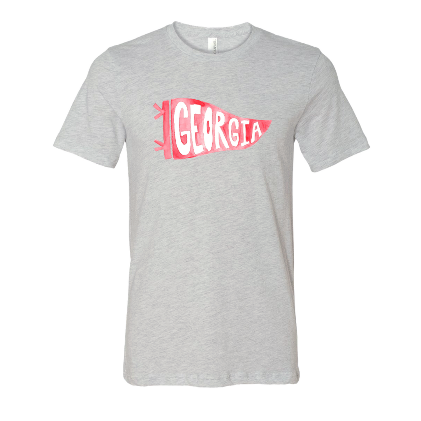 adult georgia flag t-shirt
