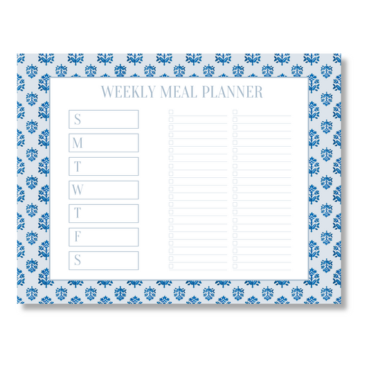 weekly meal planner notepad