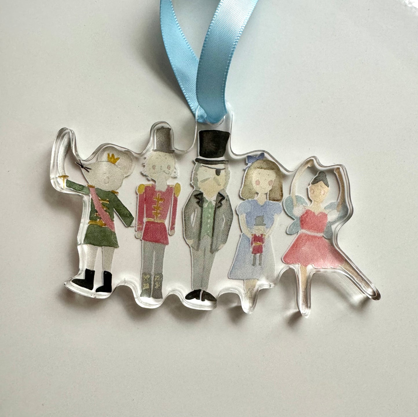 nutcracker acrylic ornament