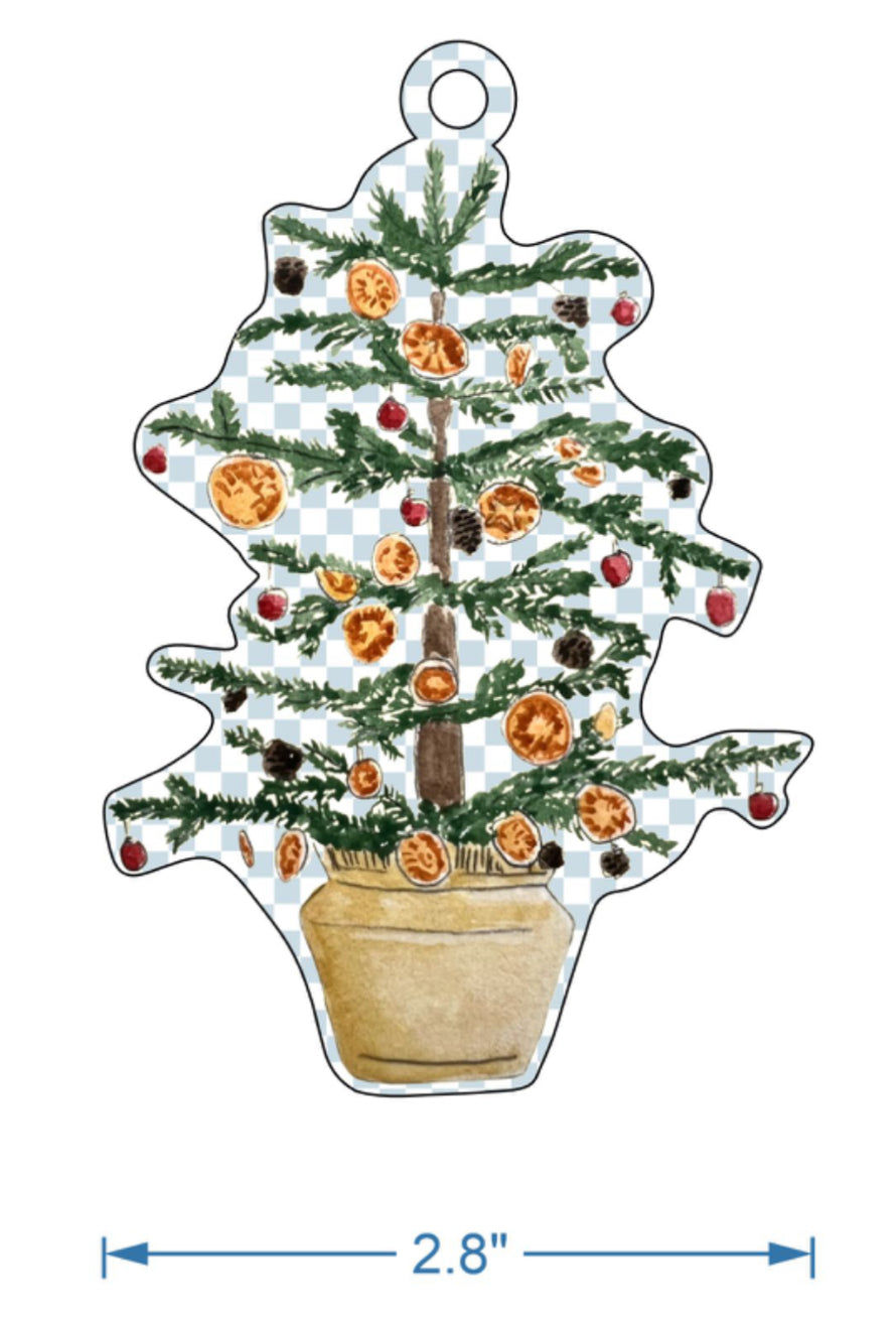 tree acrylic ornament