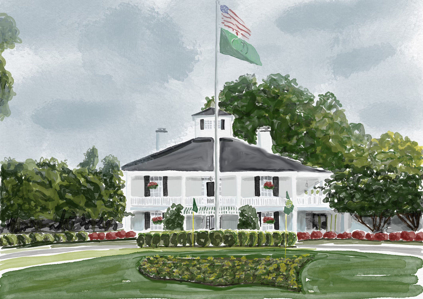Augusta National Art Print
