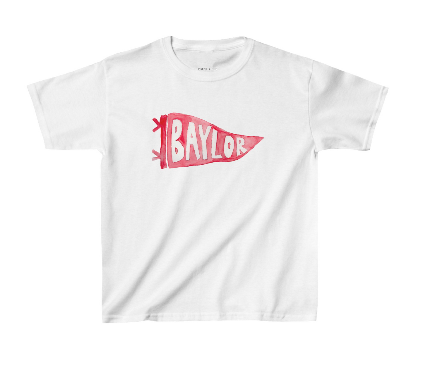 youth baylor flag t-shirt