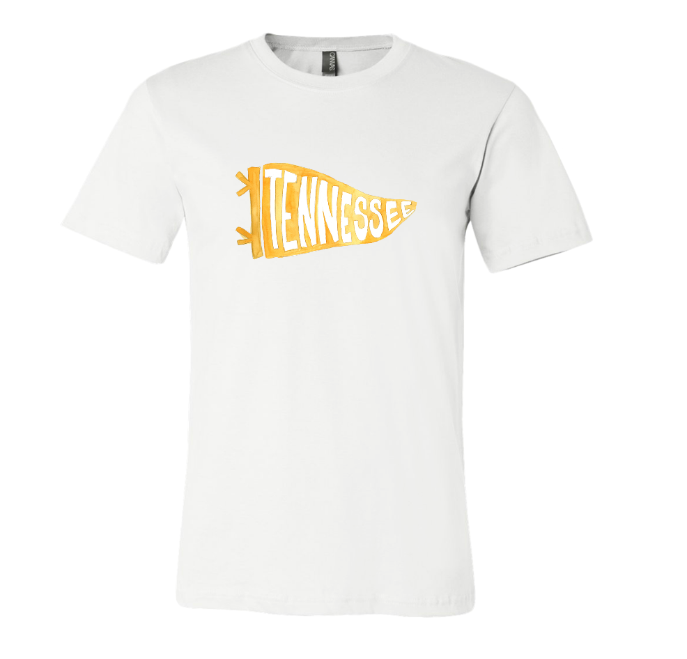 adult tennessee flag t-shirt