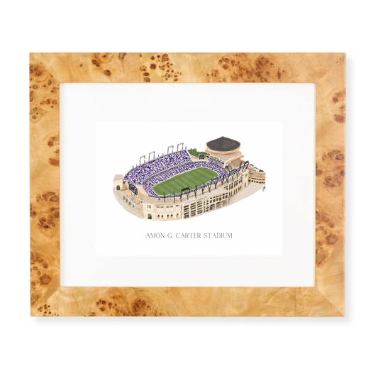 amon g. carter stadium art print