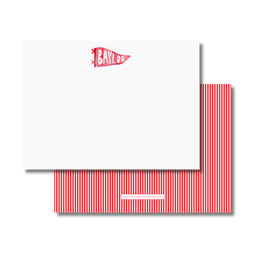 baylor flat note cards (set of 20)