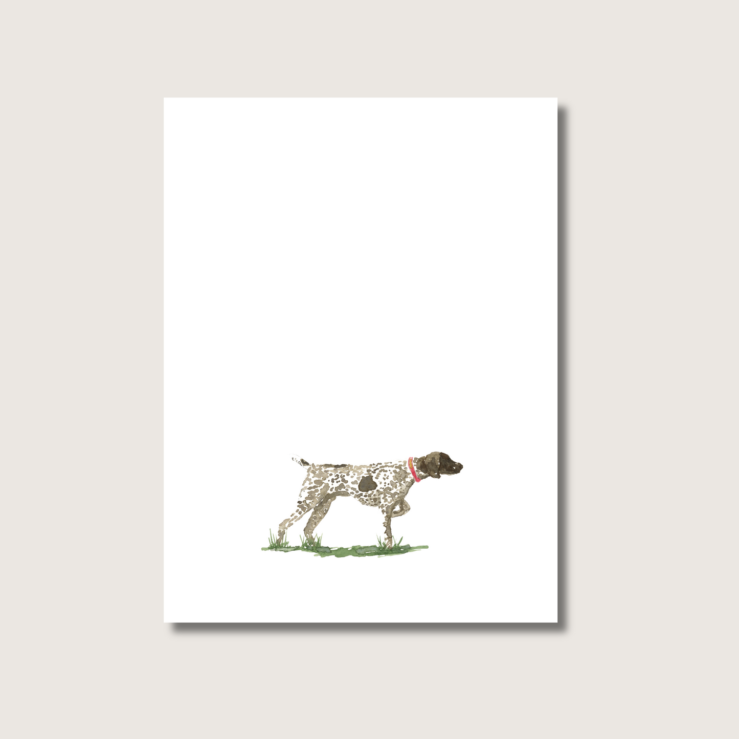 Hunting Dog Tea Towel