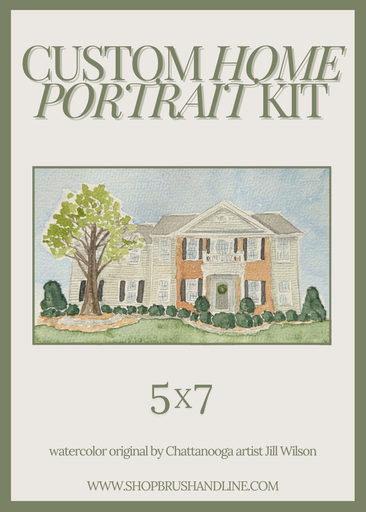 5x7 Custom Home Portrait KIT