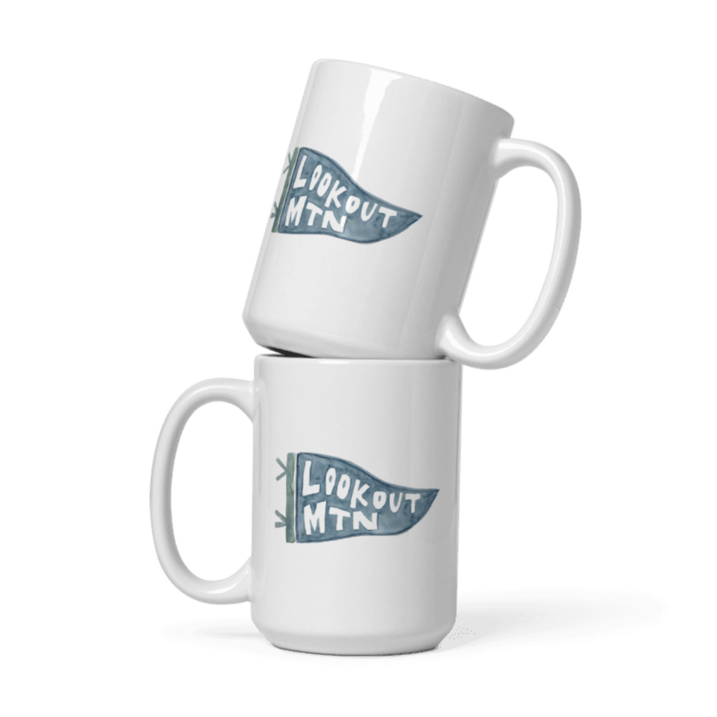 pennant flag mug (15oz.)