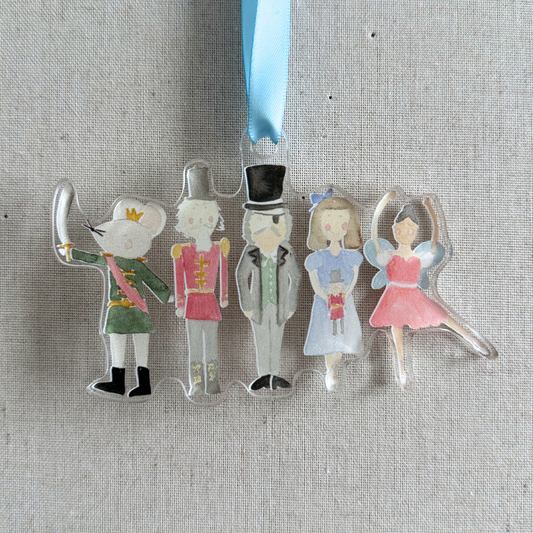 nutcracker acrylic ornament