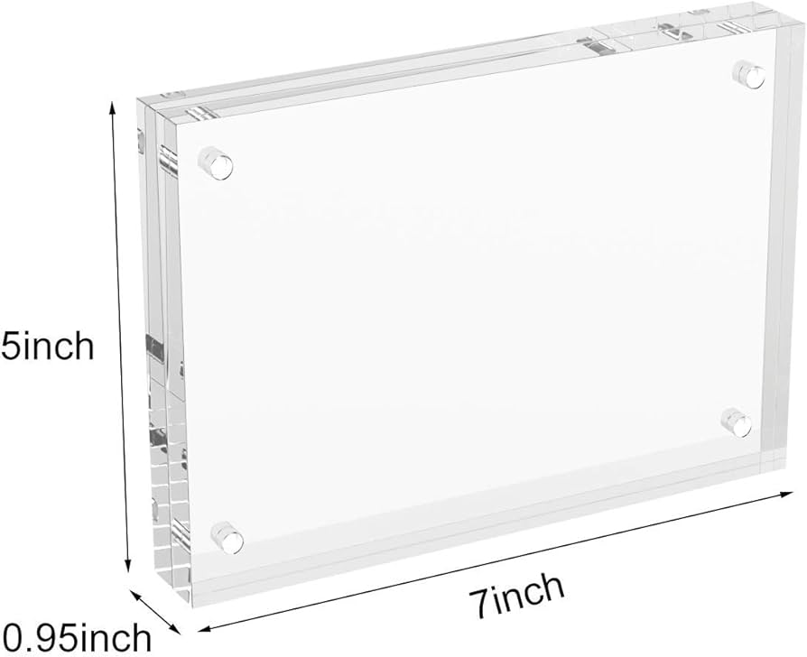 5x7 acrylic frame