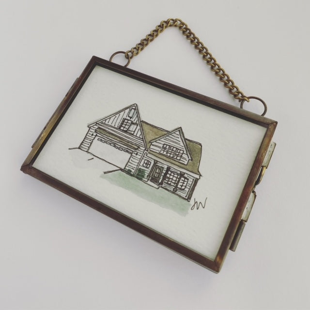 hanging frame (ornament)