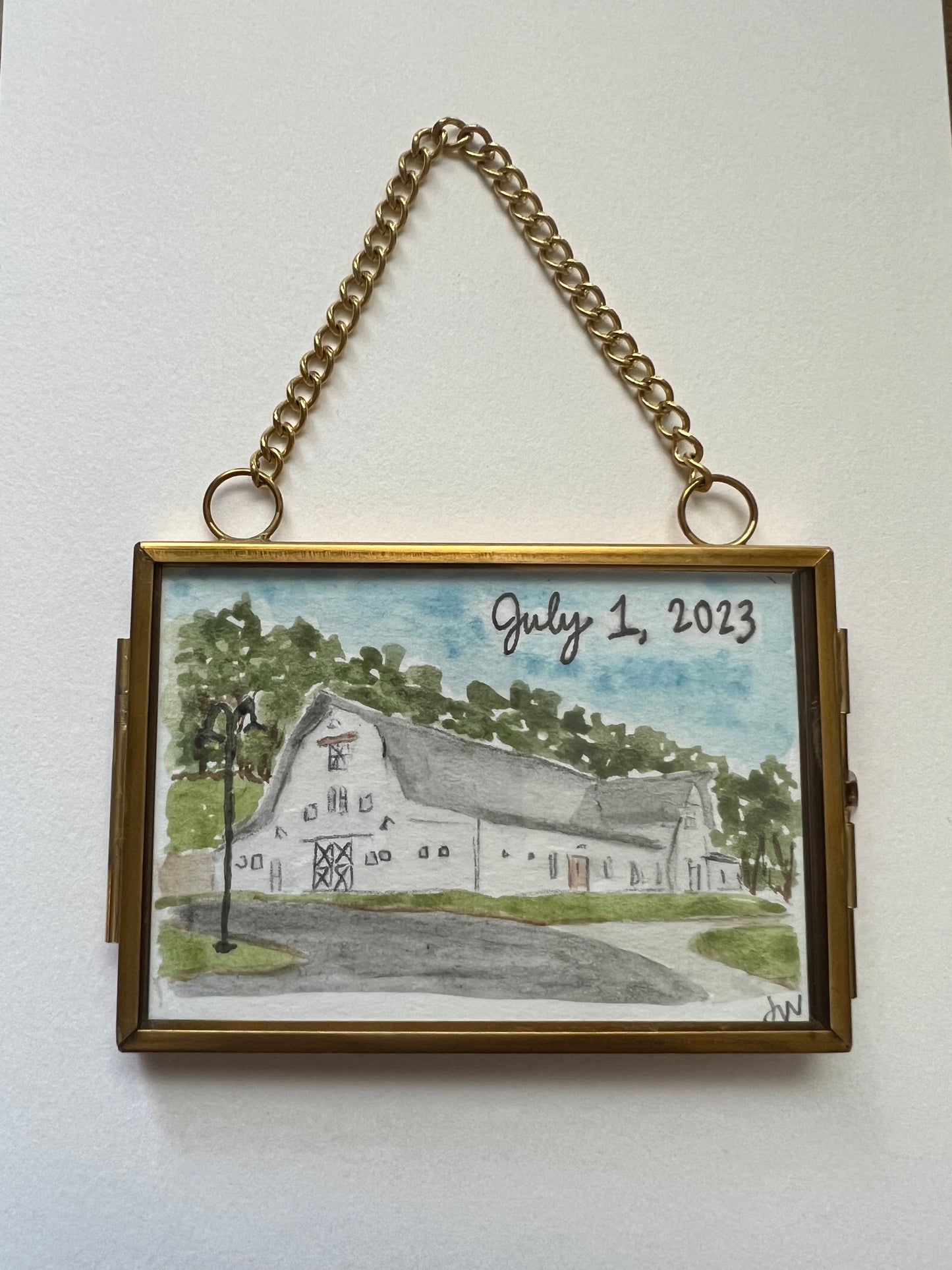 hanging frame (ornament)