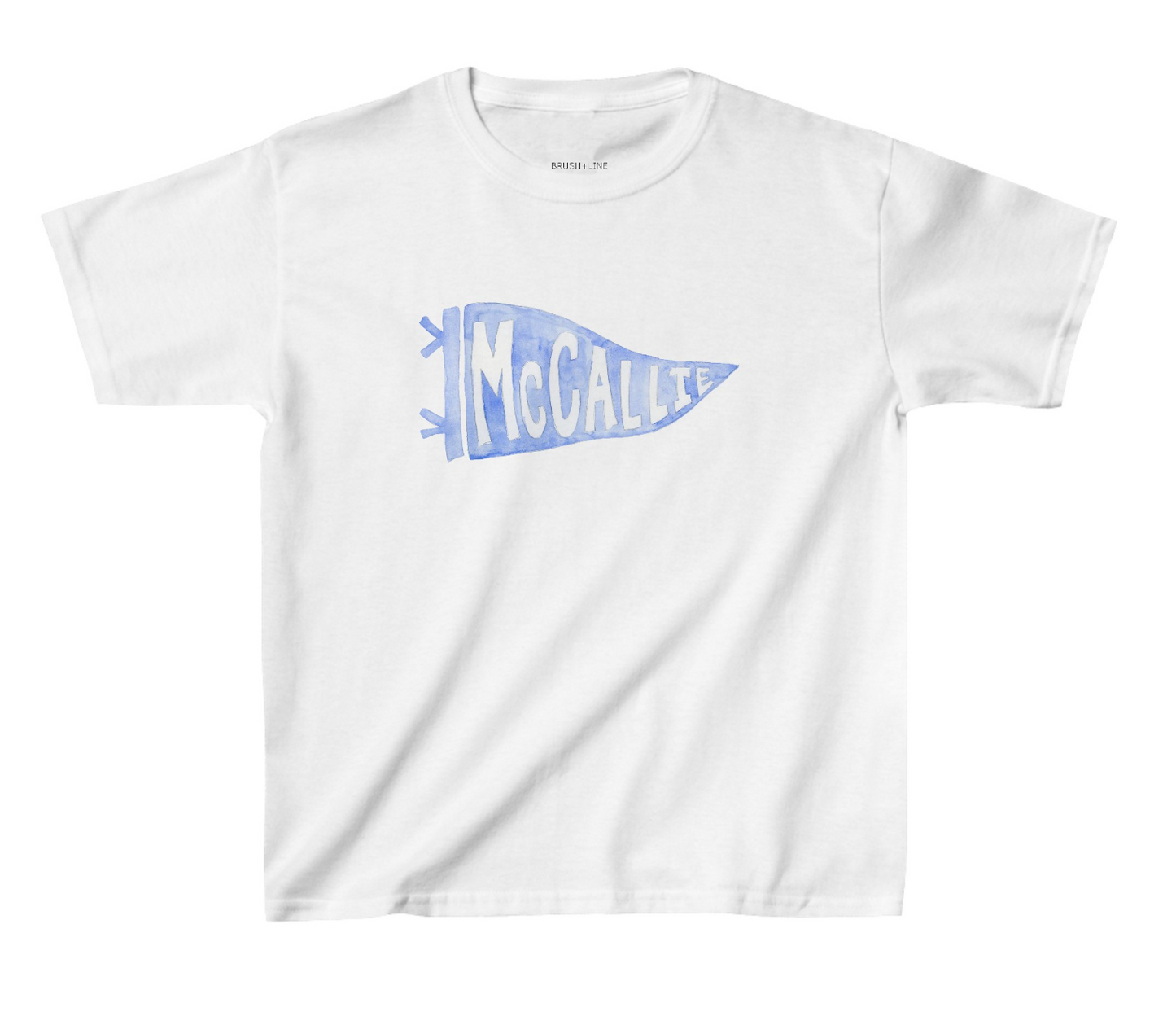 youth mccallie flag t-shirt