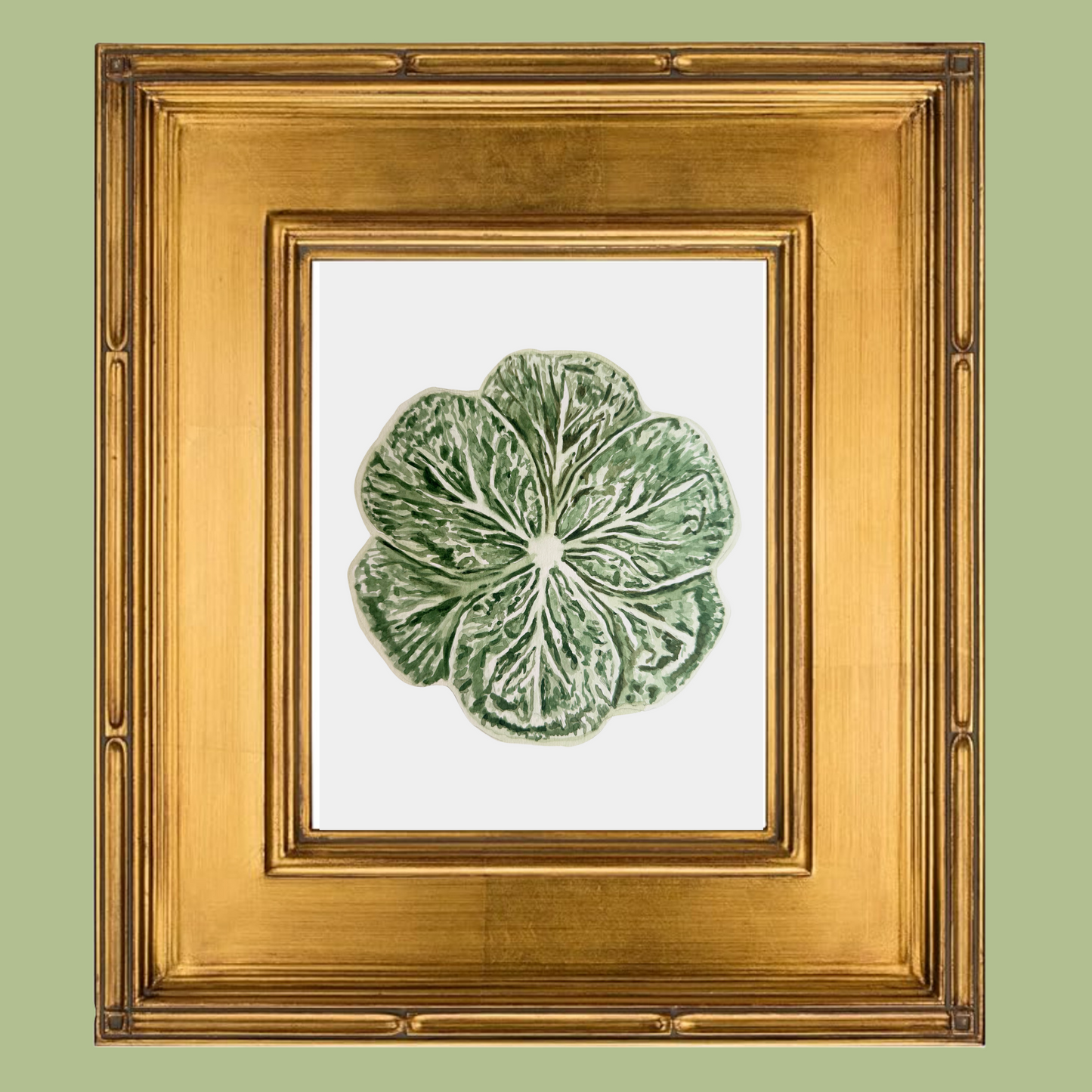 cabbage art print