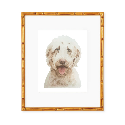 golden doodle print