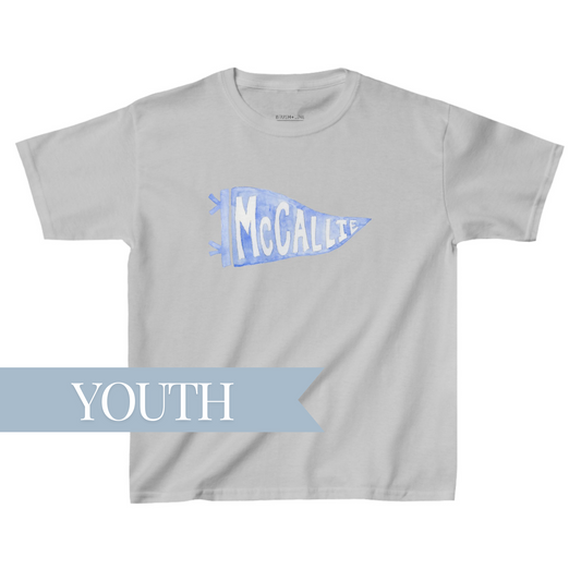 youth mccallie flag t-shirt