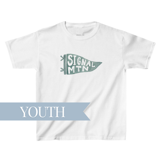 youth signal mtn. flag t-shirt